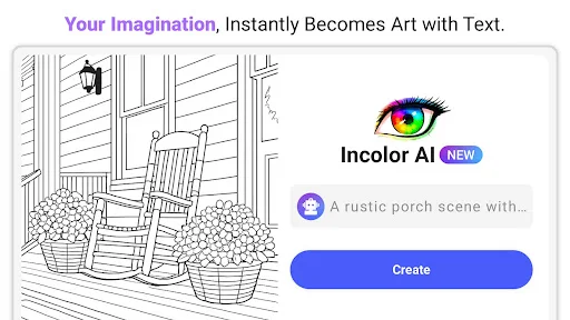 InColor™ डाउनलोड करें – बेहतरीन AI कलरिंग और ड्राइंग ऐप - Screenshot 10