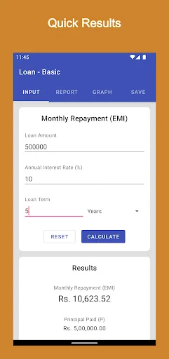 Financial Calculator India डाउनलोड करें – EMI, SIP और टैक्स कैलकुलेटर - Screenshot 3