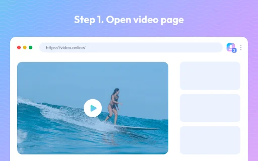 Video Downloader by Qooly – सबसे तेज़ वीडियो डाउनलोडर एक्सटेंशन - Screenshot 1