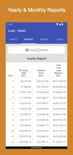 Financial Calculator India डाउनलोड करें – EMI, SIP और टैक्स कैलकुलेटर - Screenshot 4