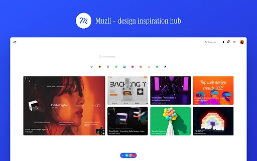 Muzli डाउनलोड करें – डिज़ाइनर्स के लिए बेहतरीन इंस्पिरेशन हब - Screenshot 1