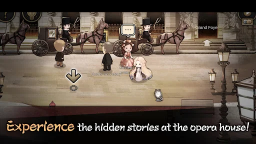 Phantom of Opera: बेहतरीन गॉथिक रोमांस गेम डाउनलोड करें - Screenshot 2