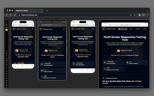 Responsive Viewer डाउनलोड करें – वेब डेवलपमेंट के लिए बेस्ट टूल - Screenshot 2