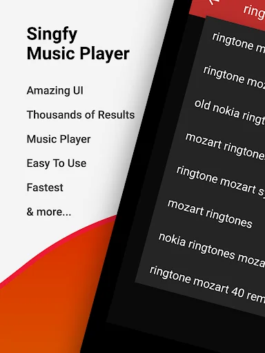 Singfy MP3 म्यूजिक डाउनलोडर – लेटेस्ट गाने और MP3 फ्री डाउनलोड करें - Screenshot 5