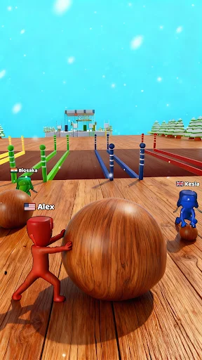 Snow Race 3D डाउनलोड करें – मजेदार स्नोबॉल रेसिंग गेम का आनंद लें - Screenshot 22