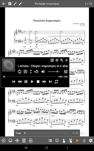 MobileSheets डाउनलोड करें – संगीतकारों के लिए बेहतरीन शीट म्यूजिक व्यूअर - Screenshot 10
