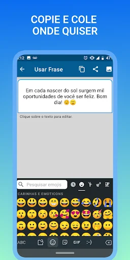 Frases para Status e WhatsApp डाउनलोड करें – बेहतरीन स्टेटस के लिए - Screenshot 4
