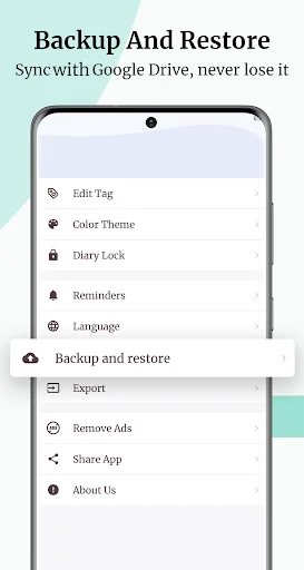 Diary Up: Locked Journal Notes डाउनलोड करें – सुरक्षित और निजी डायरी - Screenshot 6