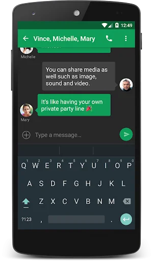 Chomp SMS डाउनलोड करें – सर्वश्रेष्ठ कस्टमाइज़ेबल मैसेजिंग ऐप - Screenshot 5