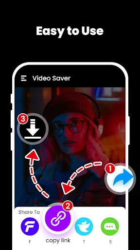 Video Saver & Watermark Eraser डाउनलोड करें – बिना वॉटरमार्क वीडियो - Screenshot 2