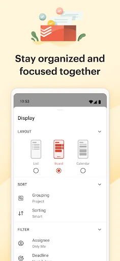 Todoist डाउनलोड करें: अपने कार्यों को व्यवस्थित करें और उत्पादकता बढ़ाएं - Screenshot 5