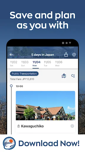 Japan Travel App डाउनलोड करें – जापान यात्रा और शिनकानसेन गाइड - Screenshot 8