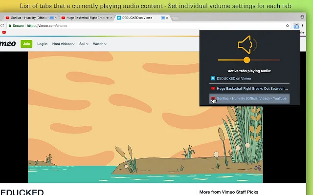 Volume Controller डाउनलोड करें – ब्राउज़र के लिए बेस्ट ऑडियो बूस्टर - Screenshot 2