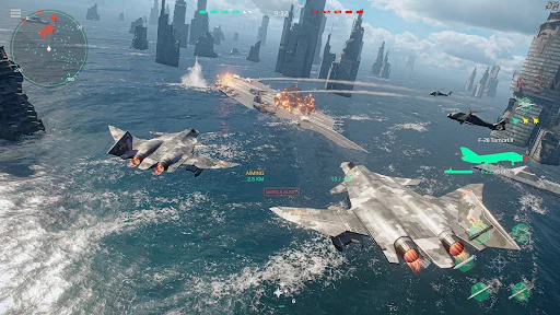 Modern Warships डाउनलोड करें – आधुनिक युद्धपोत PvP गेम - Screenshot 24