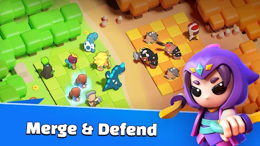 Merge War: Super Legion Master डाउनलोड करें – बेस्ट ऑफलाइन ऑटो चेस - Screenshot 2