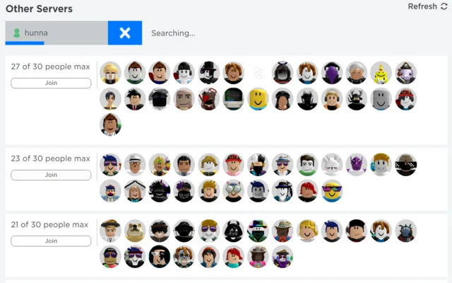 SearchBlox डाउनलोड करें – Roblox सर्वर सर्च टूल फ्री - Screenshot 1