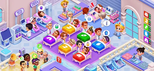Hospital Madness: Clinic Games डाउनलोड करें – अपना क्लिनिक बनाएं - Screenshot 20