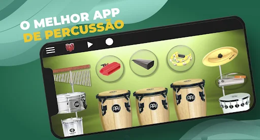 Percussion Instruments: Drums डाउनलोड करें – असली ड्रम बीट्स का अनुभव - Screenshot 1