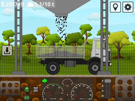 Mini Trucker APK डाउनलोड करें – बेहतरीन 2D ट्रक सिम्युलेटर गेम - Screenshot 11
