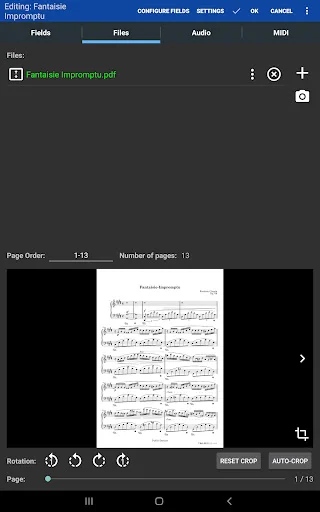 MobileSheets Trial डाउनलोड करें – संगीतकारों के लिए बेहतरीन शीट म्यूजिक व्यूअर - Screenshot 13
