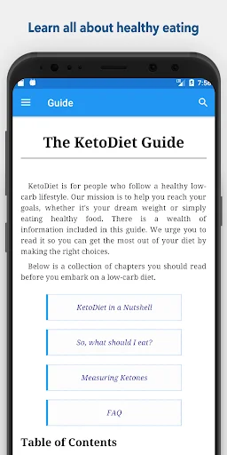 Keto Diet Tracker & Fasting डाउनलोड करें – कीटो रेसिपी और मैक्रो ट्रैकर - Screenshot 7