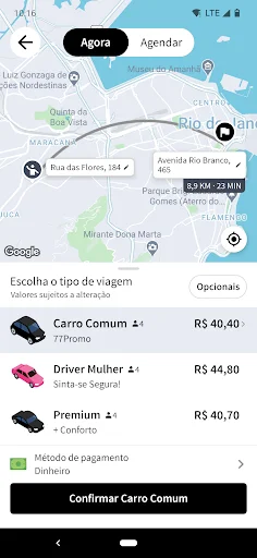 VaideRota77 Passenger App डाउनलोड करें – सुरक्षित और तेज़ सवारी - Screenshot 3