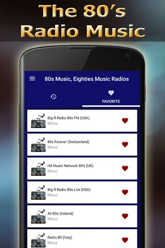 80s Music Radios डाउनलोड करें – सर्वश्रेष्ठ 80 के दशक के गाने - Screenshot 7