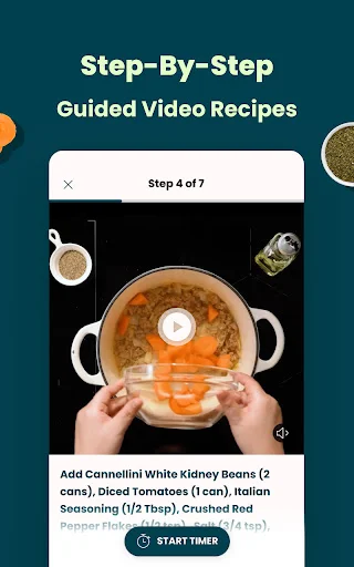 SideChef ऐप डाउनलोड करें – रेसिपी और मील प्लान के साथ खाना बनाना सीखें - Screenshot 16