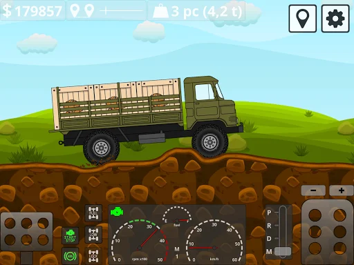 Mini Trucker APK डाउनलोड करें – बेहतरीन 2D ट्रक सिम्युलेटर गेम - Screenshot 15